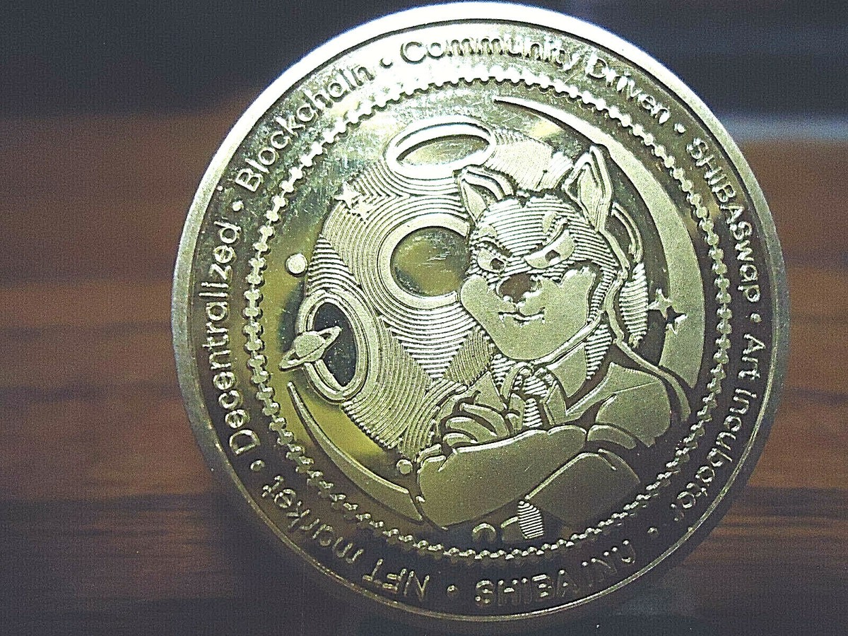 SHIBA INU ART INCUBATOR . 1.2 OZ. IRON TOKEN | eBay