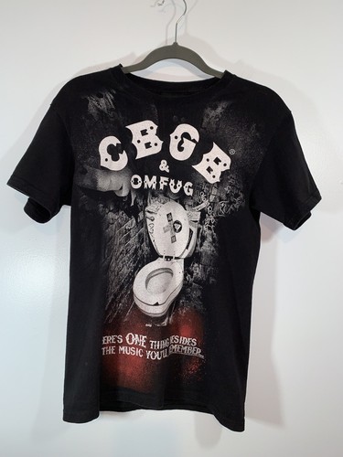 CBGB OMFUG Vintage Retro Punk Tee Shirt 