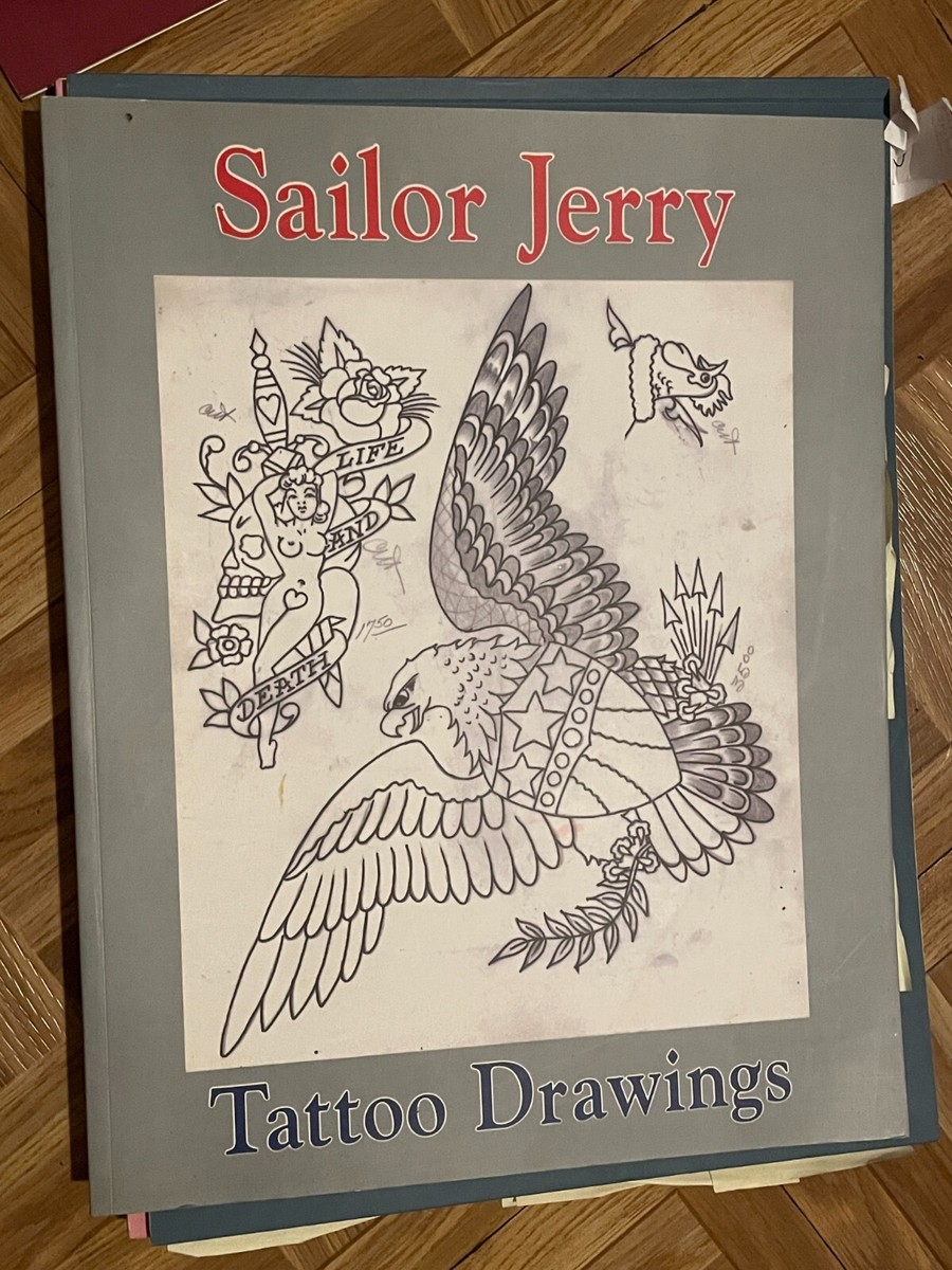 Sailor Jerry Books [ Flash, Tattoo Drawings, Treasure Chest
