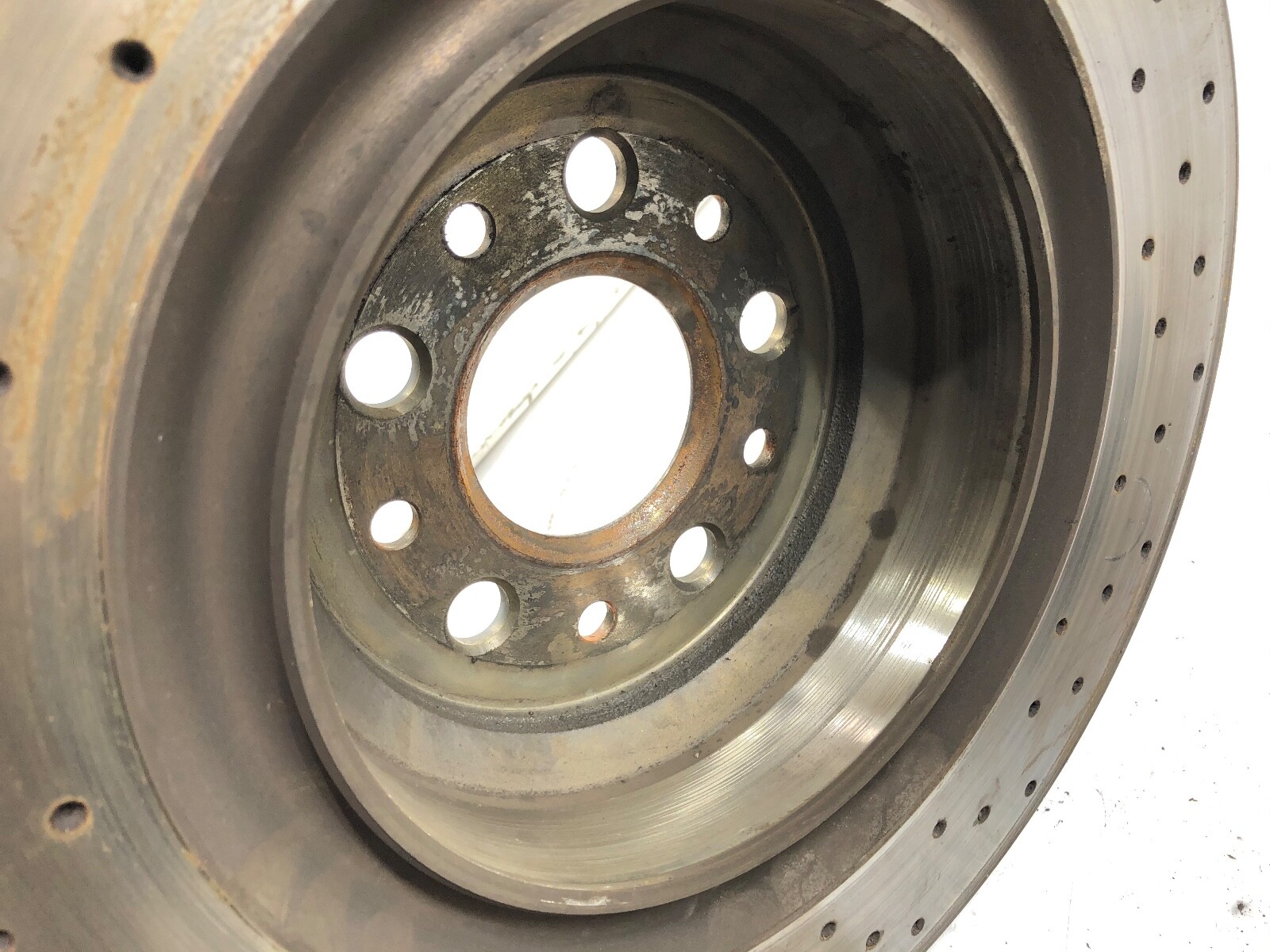 2014-2020 MASERATI QUATTROPORTE AWD REAR BRAKE ROTORS SET X2 OEM.