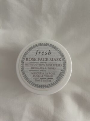 Fresh Rose Face Mask Travel Size 20ml/0.6oz -New