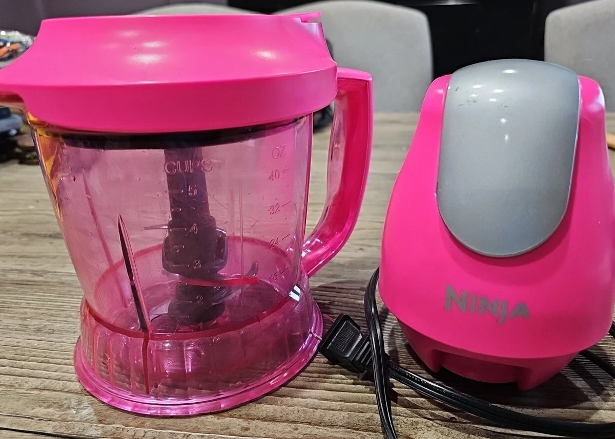 Pink 2024 ninja blender