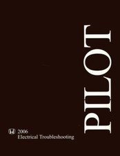 2006 Honda Pilot Electrical Troubleshooting Diagnostic Procedure Manual Guide