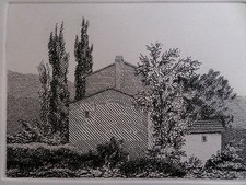 VAIRO MONGATTI  INCISIONE XILO COME DA FOTO COLL. PRIVATA