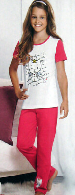 Angel Cat Sugar Pyjama Set Gr. 122-128 Schlafanzug Nachtwäsche