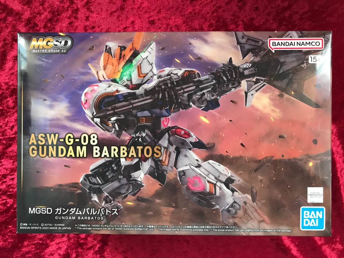 MGSD GUNDAM BARBATOS プラモデル BANDAI Gundam Iron-Blooded Orphans MGSD Gundam Barbatos