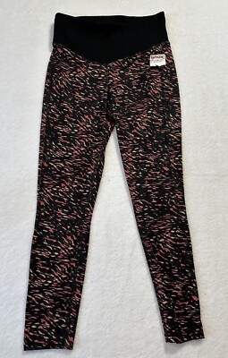 The North Face Womens Size M Red Elevation 7/8 Elastic waist Leggings New (T1)