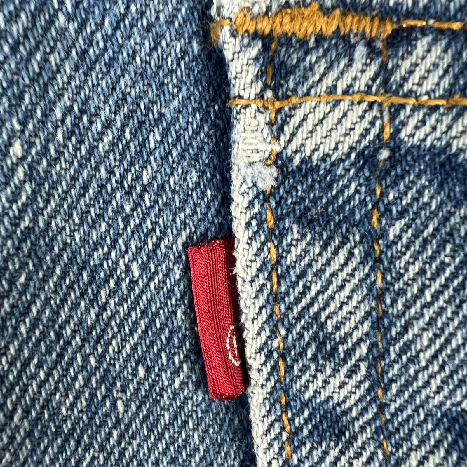 VTG 90s Levi's Jean Shorts Mens 30* 517 Blue Cut Off Thrashed Denim Jorts Tag 32