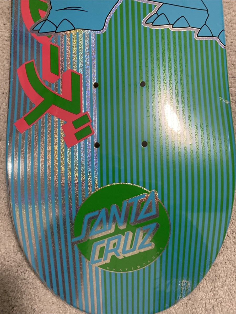 Pokemon x Santa Cruz Skateboard Collab Venusaur Deck 8.0 Brand new