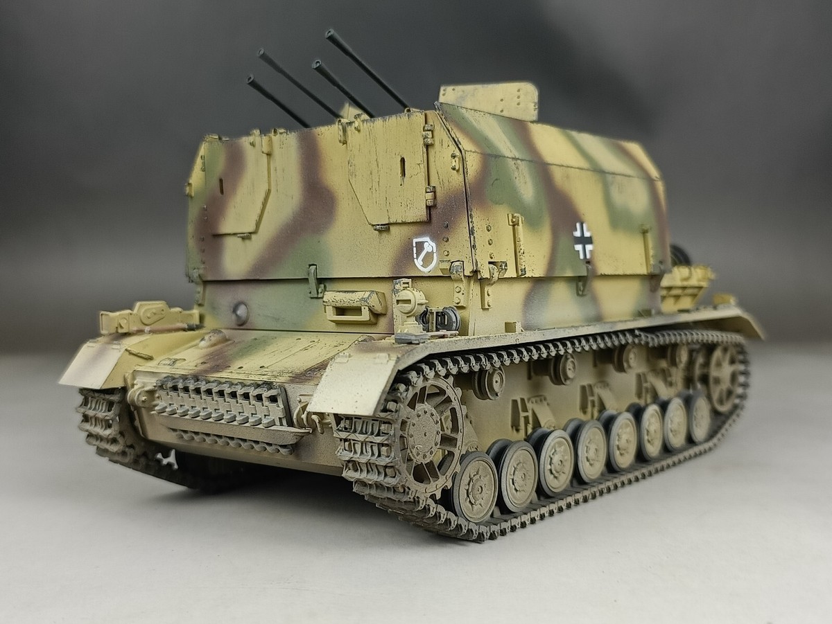 TAMIYA FLAKPANZER IV MOBELWAGEN 1/35 char blindé EUR 29,50 - FR