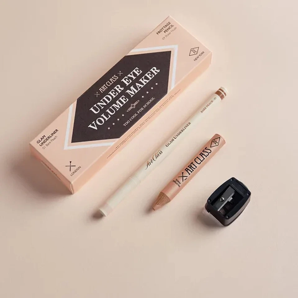 TOO COOL FOR SCHOOL Art Class Under Eye Volume Maker 01 Bear Peach+09 Sheer Nude - Image 2 of 4