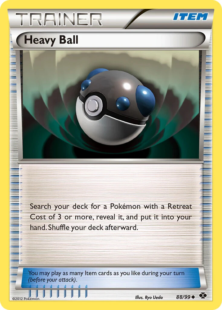 Heavy Ball 88/99 Next Destinies Pokemon Card NM
