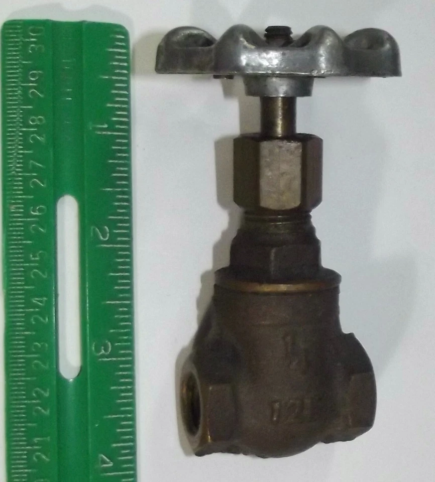 1/4" Gate Valve Brass Threaded 125 Female threaded - Image 2 of 4