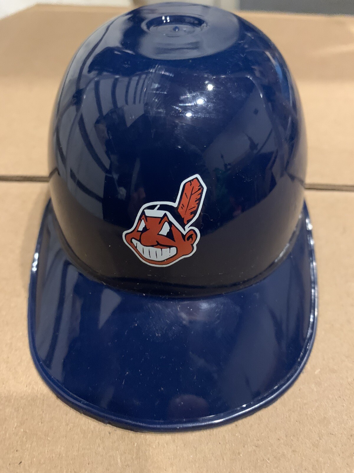 Dairy Queen Laich Mini Plastic Baseball Helmet CLEVELAND INDIANS Chief