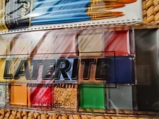 UCANBE LATERITE Face Body Paint Palette W/Brush Set Professional NIB Non-Toxic