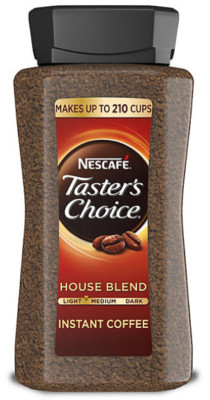 Nescafe Taster's Choice Instant Coffee House Blend Light Roast 14 Oz 210 Cups