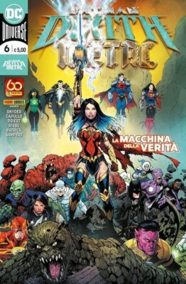 Batman - Death Metal 6 - DC Crossover 12 - Panini Comics - Italian