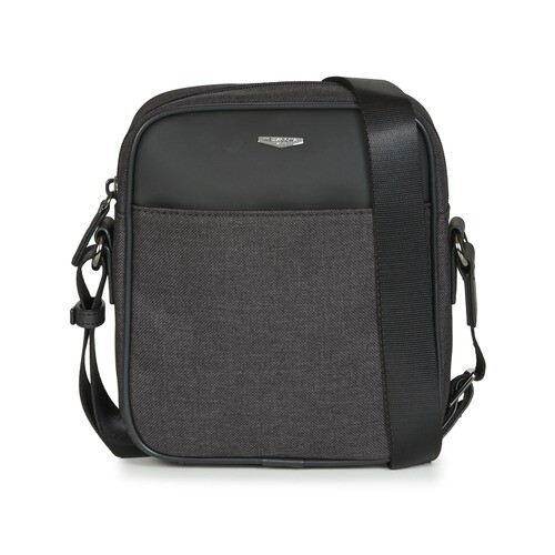 Borsa Borsello Uomo Tracolla Nero Grigio HEXAGONA MERCURE Monospalla Casual  | eBay