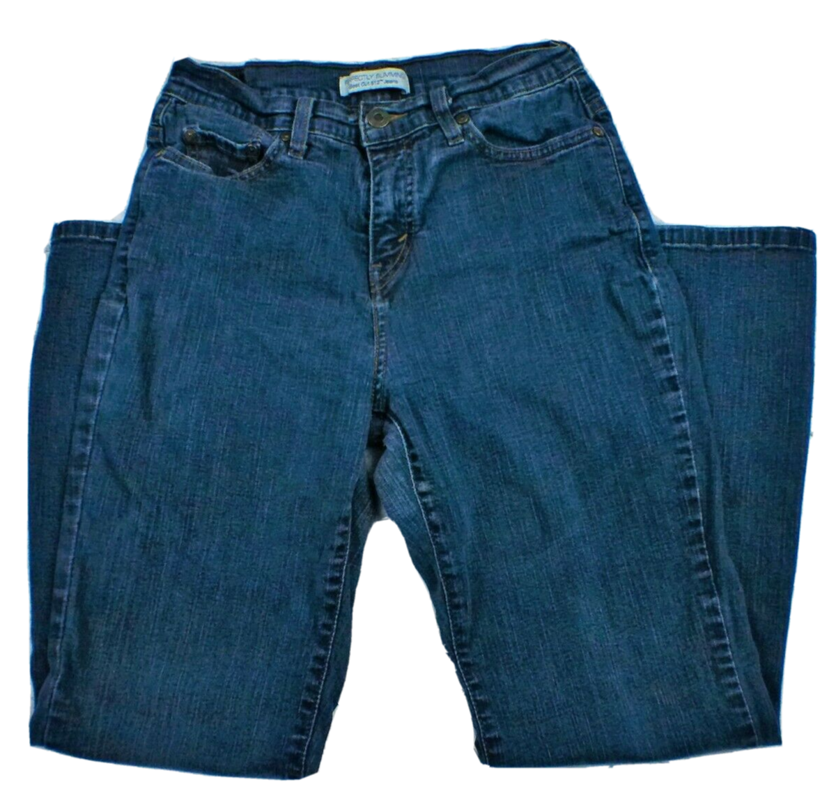 Levi 512 Womens Size 8 S/C Denim Blue Jeans Perfectly Slimming
