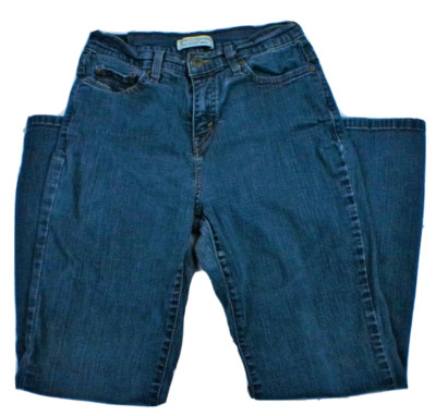 Levi 512 Womens Size 8 S/C Denim Blue Jeans Perfectly Slimming Bootcut