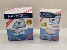 Navage Starter Bundle Nasal Irrigation System - W/ 30 Salt Pods New
