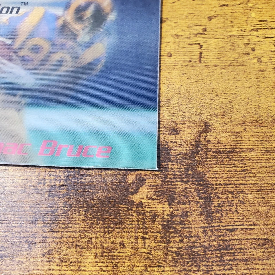 NM 1996 Skybox SkyMotion Isaac Bruce #SM6 HOF - Image 3 of 4