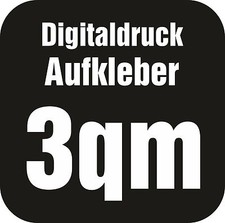 3qm Digitaldruck Aufkleber Wunschdruck Etiketten Sticker Druck nach Wunsch