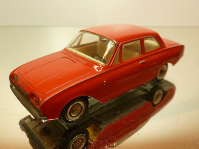 TEKNO DENMARK 826 FORD TAUNUS 17M - RED 1:43 - GOOD CONDITION