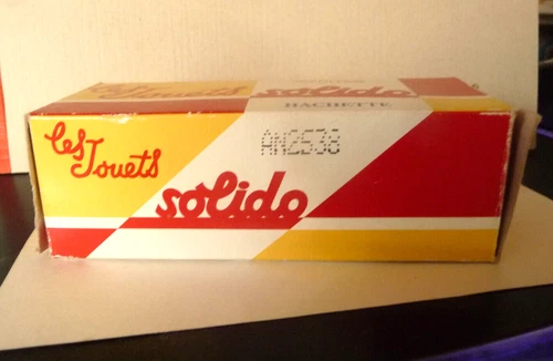 Solido VW Beetle 1950 Empty Box Reedition