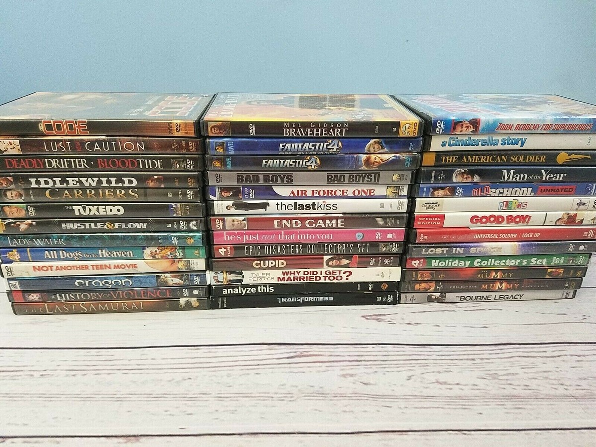 Lot of Assorted DVD Movies | eBay