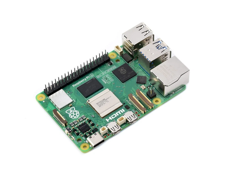 Raspberry Pi 5 2GB/4GB/8GB Starter Kit w/ Waveshare Accessory Heat Sink PI5 Case - Image 3 of 4