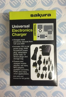 #Sakura SS3341 Universal Elektronik Ladegerät Neu Verpackung im Karton