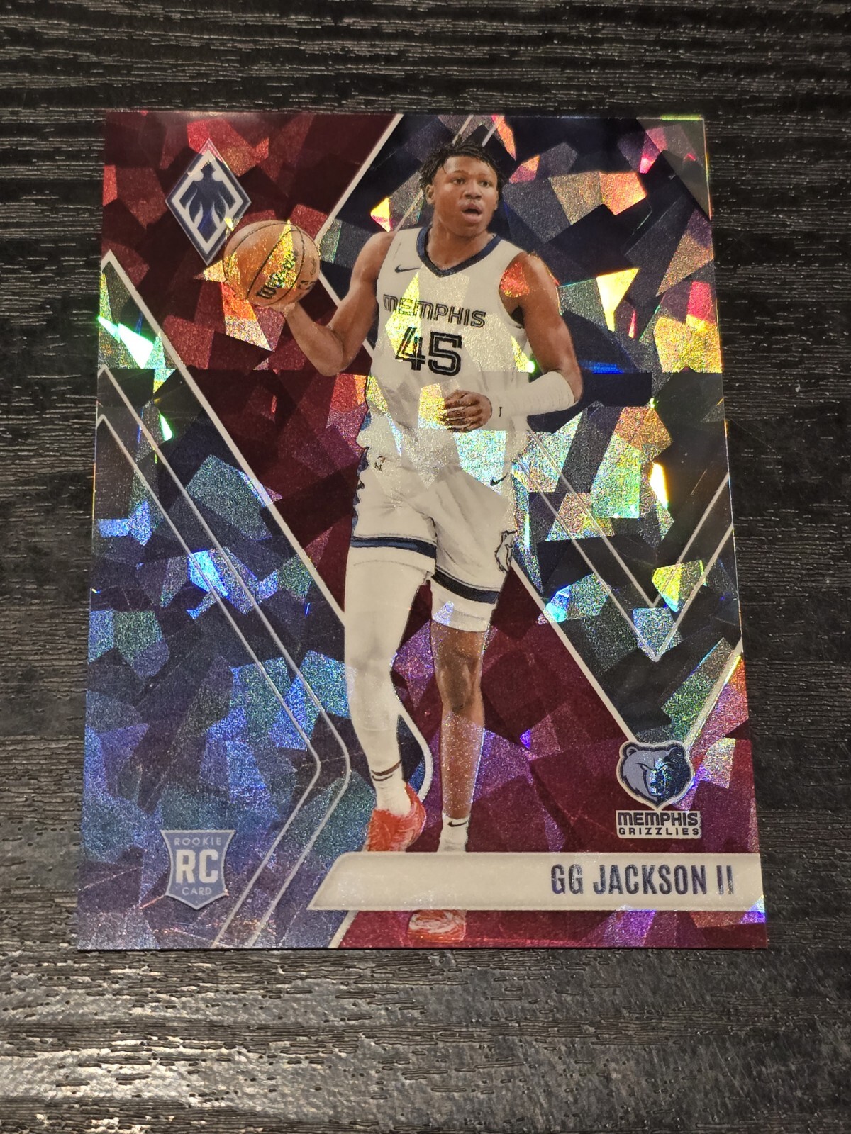 2023-24 Panini Phoenix GG Jackson II #266 Maroon Ice Phoenix /275 Grizzlies