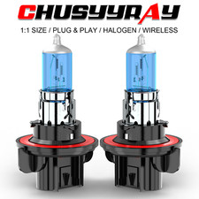 9008 Halogen Headlight Bulb High Low Beam For Dodge Ram 1500 2500 3500 2006-2012