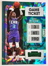 2021-22 Panini Contenders Game Ticket Green Cracked Ice Terry Rozier #26