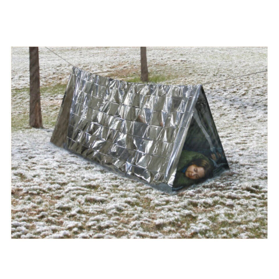 Tente de survie imperméable à 19 points de suspension, bâche, abri solaire, pare-soleil, auvent