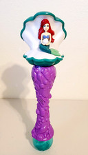 Disney Parks The Little Mermaid Ariel Clam Shell Musical Light Up Bubble Blower