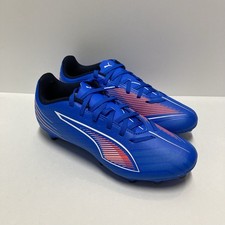Size 6.5 - Puma Ultra 6 Play FG / AG Women Cleats Ultra Blue White Glowing Red