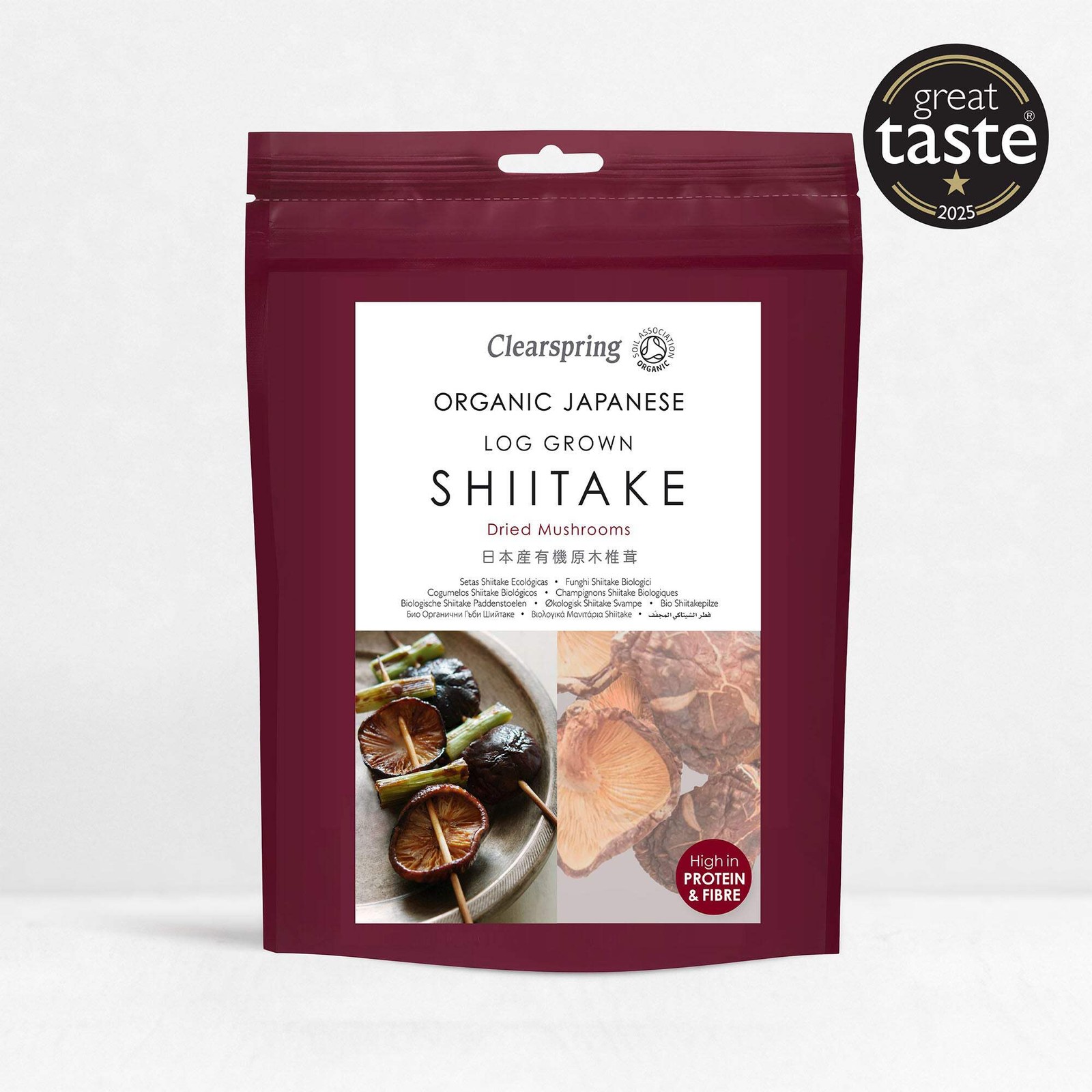 Clearspring Organic Japanese Shiitake Mushrooms - Dried 40g