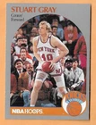 STUART GRAY NEW YORK KNICKS #204 NBA HOOPS 1990-91