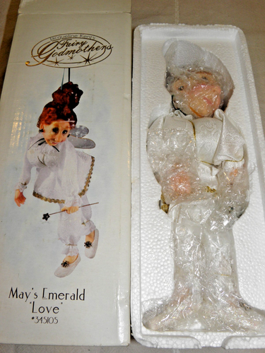 Jacqueline Kent's 2002 Fairy Godmother 13" T May's Emerald "LOVE" JKC - NUEVO - Imagen 1 de 2