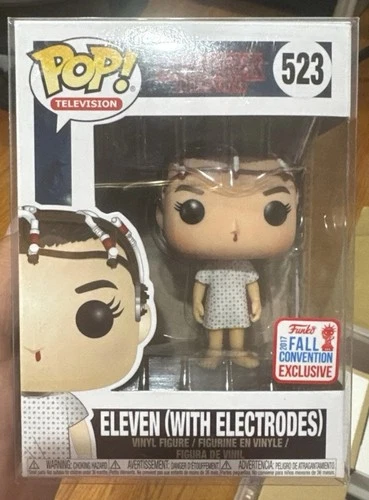 2017 FALL CONVENTION FUNKO EXCLUSVE STRANGER THINGS ELEVEN W/ELECTRODES NIB