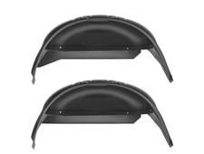 Husky Rear Wheel Well Guards Fit 21-25 F150 Wo Opt Continuous Control Damp 2pc