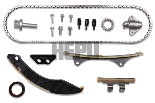 Steuerkettensatz Hepu 21-0512 FüR Hyundai I20 2 GB IB I10 1 PA PB PBT BA IA KIA-image