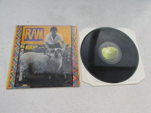 PAUL McCARTNEY LP RAM UK APPLE 1971 EX+ VINYL BEATLES