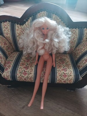 Barbie Clone Doll, Totsy 1987, Platinum Hair, lockig, Vintage