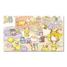 Board Game Pokemon Table Playmat TCG CCG Mat Gaming Play Pad Mousepad Free Bag