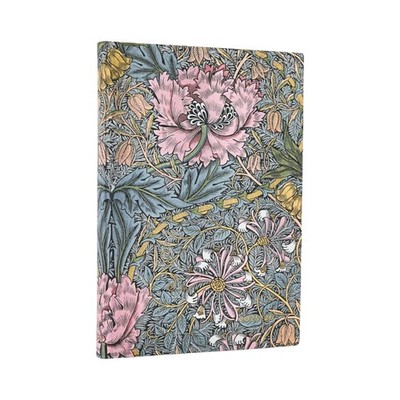 2026 Morris Pink Honeysuckle William Morris Midi 18month Horizontal Softcover...