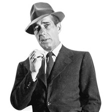 Humphrey Bogart (BW) Half Body Buddy Cutout