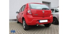 FOX Endrohr auf original ESD 1x90 Typ 13 - Dacia Sandero